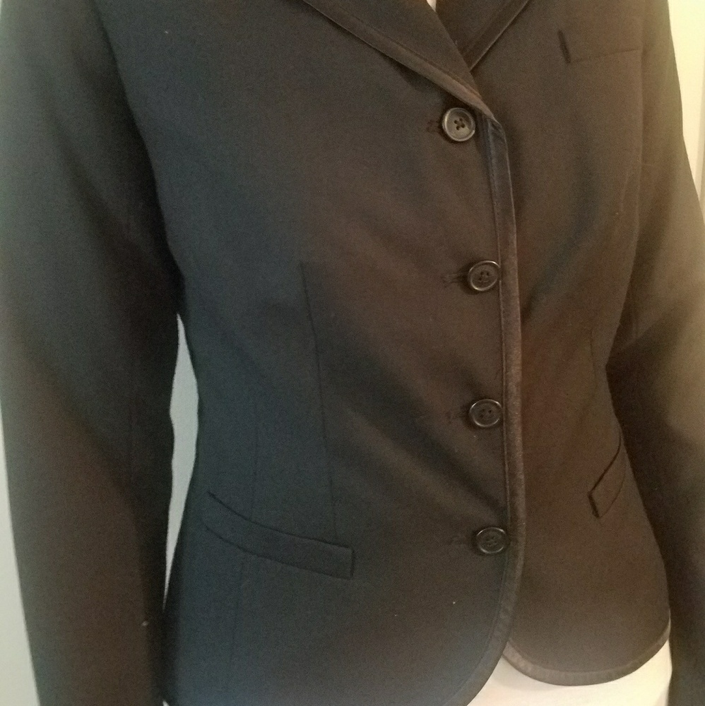 womens black blazer